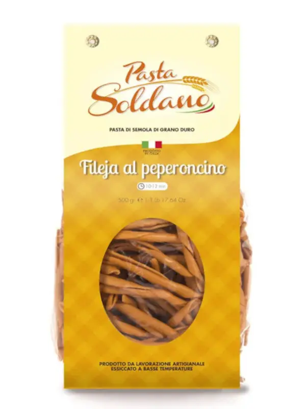 Fileja al peperoncino