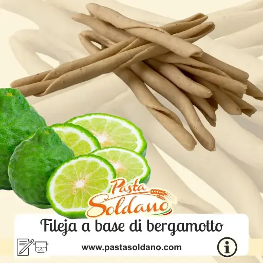 Fileja al bergamotto