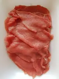 Carpaccio di vitello / 18€kg